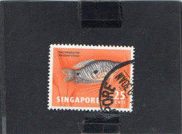 1962 Singapore - Pesce - Poissons