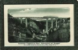 BODENSEE, LAKE, BRUGGEN, BRIDGE, TRAIN, ARCHITECTURE, GERMANY, POSTCARD - Other & Unclassified