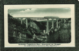 BODENSEE, LAKE, BRUGGEN, BRIDGE, TRAIN, ARCHITECTURE, GERMANY, POSTCARD - Autres & Non Classés