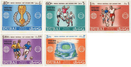 26607 MNH DUBAI 1966 COPA DEL MUNDO DE FUTBOL. INGLATERRA-66 - Dubai