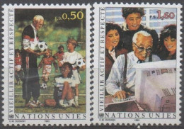 Nations Unies United Nations  Vieillir Dans Le Respect XXX - Unused Stamps