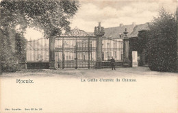 BELGIQUE - Le Roeulx - La Grille D'entrée Du Château - Animé - Nels - Carte Postale Ancienne - Le Roeulx