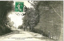 Autres & Non Classés. Pavézin. La Route De Pelussin Au Col De Pavézin, Voie De Chemin De Fer. - Other & Unclassified