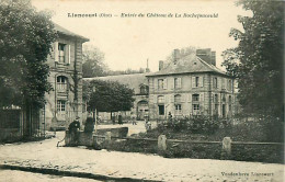 Cpa LIANCOURT 60 Entrée Du Château De La Rochefoucauld - Liancourt