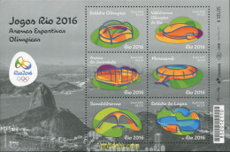 366652 MNH BRASIL 2016 31 JUEGOS DE LA OLIMPIADA DE VERANO RIO 2016 - Unused Stamps