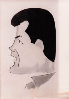 FOOTBALL CARICATURE DE LEONETTI DE L'O.G.C. NICE 1961  PHOTO 13 X 9 CM - Sports