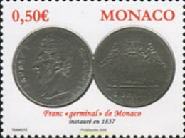 666938 MNH MONACO 2008 EURO - Ongebruikt