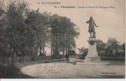 HTE MARNE-Chaumont-Square Et Statue De Philippe Le Bon - Marielle Ed - Chaumont