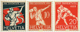 722375 MNH SUIZA 1932 DEPORTES TRADICIONALES - Unused Stamps