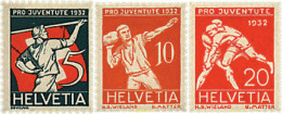 722375 MNH SUIZA 1932 DEPORTES TRADICIONALES - Ongebruikt