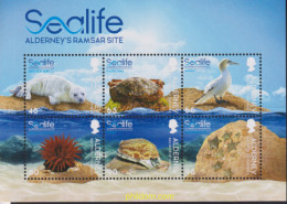 622773 MNH ALDERNEY 2020 VIDA MARINA - Alderney