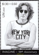 668214 MNH NACIONES UNIDAS. Nueva York 2021 JOHN LENNON - Andere & Zonder Classificatie