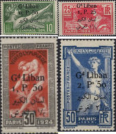 722364 HINGED LIBANO 1924 8 JUEGOS OLIMPICOS VERANO PARIS 1924 - Lebanon