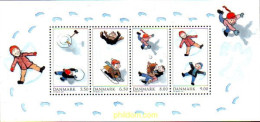 240266 MNH DINAMARCA 2009 JUEGOS EN LA NIEVE - Ungebraucht