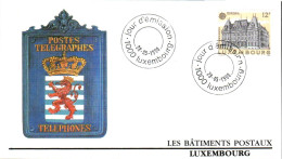 LUXEMBOURG FDC 1990 EUROPA - FDC