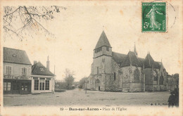 Dun Sur Auron * La Place De L'église * Café Du Midi - Dun-sur-Auron