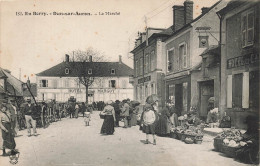 Dun Sur Auron * Place Et Le Marché * Hôtel MARGOT * Hôtel De La Gare * Foire Marchands - Dun-sur-Auron