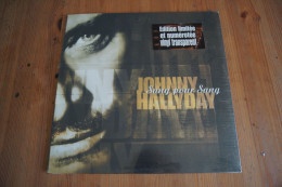 JOHNNY HALLYDAY SANG POUR SANG MAXI 45T TRANSPARENT NUMEROTEE NEUF SCELLE 1999 - 45 G - Maxi-Single