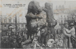 Nantes. La Fête De La Mi Carème En 1927, Les Singes Rient Des Singeries Du Charleston. - Nantes