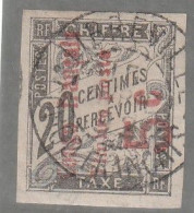 CONGO - N°10 Obl (1892) Timbres-taxe Surchargés : 5c Sur 30c Noir - Signé Brun - Used Stamps