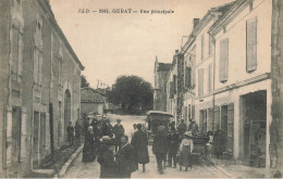 Gurat * Rue Principale Du Village * Villageois - Otros & Sin Clasificación