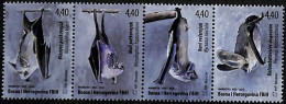 BOSNIA (Croatian) MOSTAR 2023 FAUNA Animals BATS - Fine Set MNH - Bosnien-Herzegowina