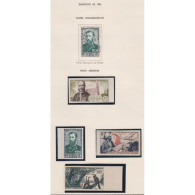 Lot 38 Timbres Colonies AEF Année 1951 à 1957 Dentelés Et Non Dentelés - Neufs Sur Charnières, L'artdesgents.fr - Storia Postale