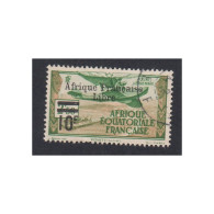 Colonies Françaises AEF 1940-41 - Timbre Poste Aérienne N°20 -  Oblitéré - Cote 120 Euros Lartdesgents - Storia Postale