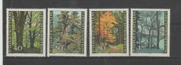 Liechtenstein 1980 The Forest And The Four Seisons ** MNH - Árboles