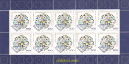 146613 MNH ALEMANIA FEDERAL 1997 500 ANIVERSARIO DEL DESCUBRIMINETO DE PIEDRAS PRECIOSAS EN LA REGION DE IDAR-OBERSTEIN - Unused Stamps