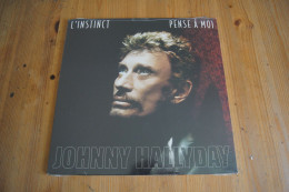 JOHNNY HALLYDAY L INSTINCT MAXI 45T NUMEROTEE NEUF SCELLE 2003 - 45 G - Maxi-Single