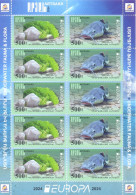 2024. Mountain Karabakh, Europa 2024, Underwater Flora And Fauna, Sheetlet, Mint/** - Arménie