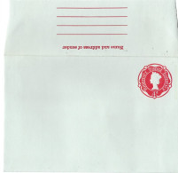 GB QEII Envelope 4d Embossed Unused - Entiers Postaux