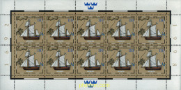 11311 MNH ALEMANIA FEDERAL 1998 DIA DEL SELLO. EL YATE POSTAL "HIORTEN" - Unused Stamps