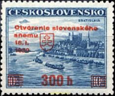 207668 MNH CHECOSLOVAQUIA 1939 APERTURA DEL PARLAMENTO ESLOVACO - Ongebruikt