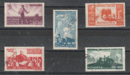 1946  - Réforme Agraire Mi No 974/978 - Used Stamps