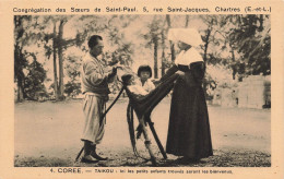 COREE - Taïkou - Ici Les Petits Enfants Trouvés Seront Les Bienvenus - Congrégation Des Soeurs  - Carte Postale Ancienne - Corea Del Sud