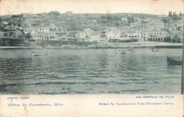 GRECE - Vue Générale De Pylos - Editeur Sp Sarantopoulos Pylos - Barques - Carte Postale Ancienne - Griechenland