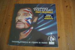 JOHNNY HALLYDAY TOUS ENSEMBLE MAXI 45T NUMEROTEE NEUF SCELLE 2002 - 45 Rpm - Maxi-Single