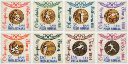 61913 MNH RUMANIA 1964 MEDALLISTAS RUMANOS - Andere & Zonder Classificatie