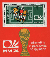 81514 MNH BULGARIA 1974 COPA DEL MUNDO DE FUTBOL. ALEMANIA-74 - Unused Stamps