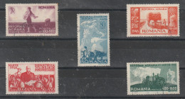 1946  - Réforme Agraire Mi No 974/978 - Used Stamps