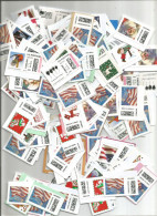USA Unfranked Stamps X Postage Forever Rate ATM Computer Vended Labels # 130 Pcs ON-PIECE Face Value 88.40   USD - Unused Stamps