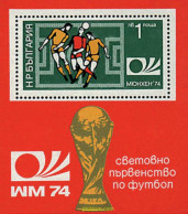 81514 MNH BULGARIA 1974 COPA DEL MUNDO DE FUTBOL. ALEMANIA-74 - Nuevos