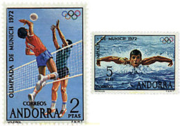 65241 MNH ANDORRA. Admón Española 1972 20 JUEGOS OLIMPICOS VERANO MUNICH 1972 - Unused Stamps