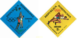 51942 MNH DOMINICANA 1972 20 JUEGOS OLIMPICOS VERANO MUNICH 1972 - Repubblica Domenicana