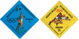 51942 MNH DOMINICANA 1972 20 JUEGOS OLIMPICOS VERANO MUNICH 1972 - Dominicaanse Republiek