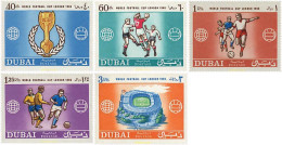 79354 MNH DUBAI 1966 COPA DEL MUNDO DE FUTBOL. INGLATERRA-66 - Dubai