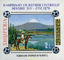 78310 MNH ALBANIA 1970 COPA DEL MUNDO DE FUTBOL. MEXICO-86 - Albania