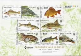 2019 1853 Ukraine Marine Life - Freshwater Fishes MNH - Ucrania